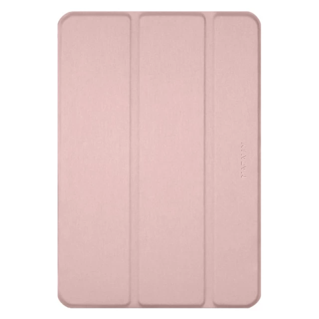 Чехол Macally Protective Case and Stand для iPad 9 | 8 | 7 10.2 2021 | 2020 | 2019 Rose Gold (BSTAND7-RS)