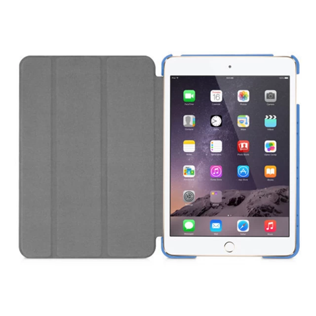 Чохол Macally Protective Case and Stand для iPad mini 4 Blue (BSTANDM4-BL)