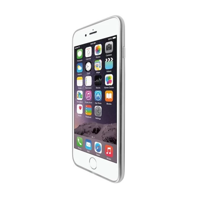 Чехол Macally Luxr для iPhone SE 2020/8/7 Silver (LUXRP7M-S)