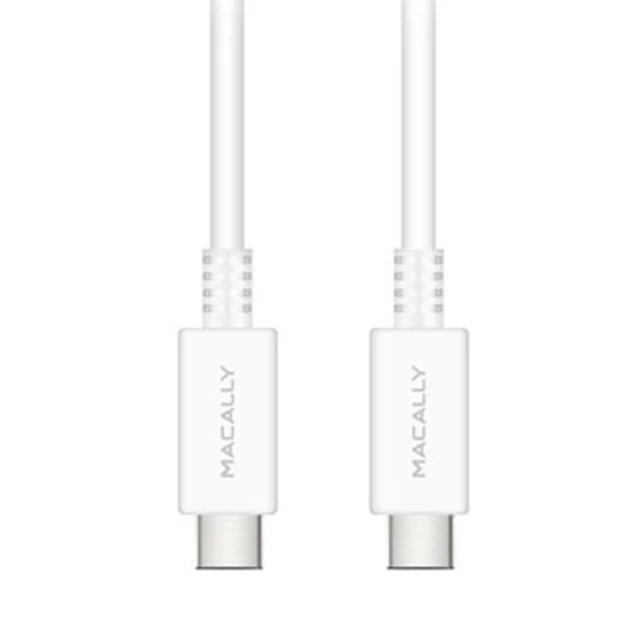 Кабель Macally USB-C to USB-C 1.8 m White (UCUC6-W)