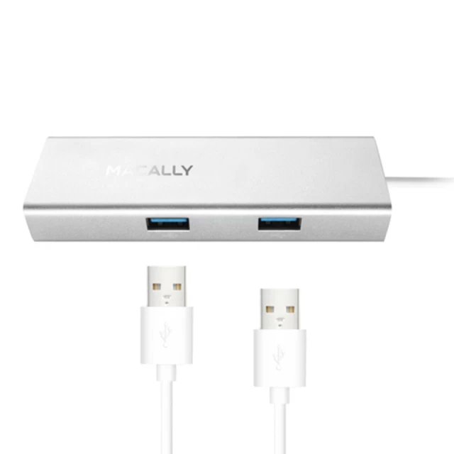 USB-хаб Macally Type-C to USB 3.0 with HDMI Gigabit Ethernet and PD Aluminium (UCDOCK)
