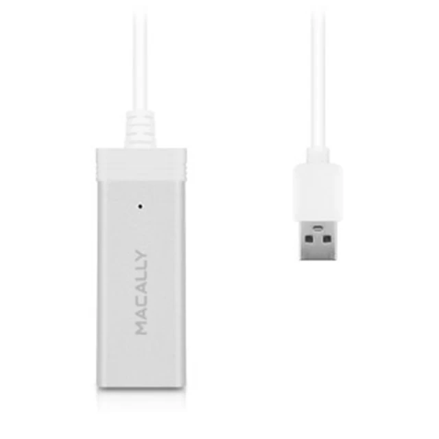 Адаптер Macally USB-А 3.0 to Gigabit Ethernet Aluminium (U3GBA)