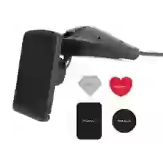 Автодержатель Macally магнитный для смартфонов с креплением в CD слот Black (MCDMAG)