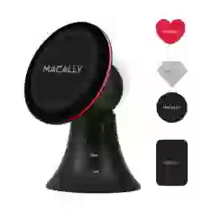 Автодержатель Macally магнитный для смартфонов Black (MDASHMAG2)
