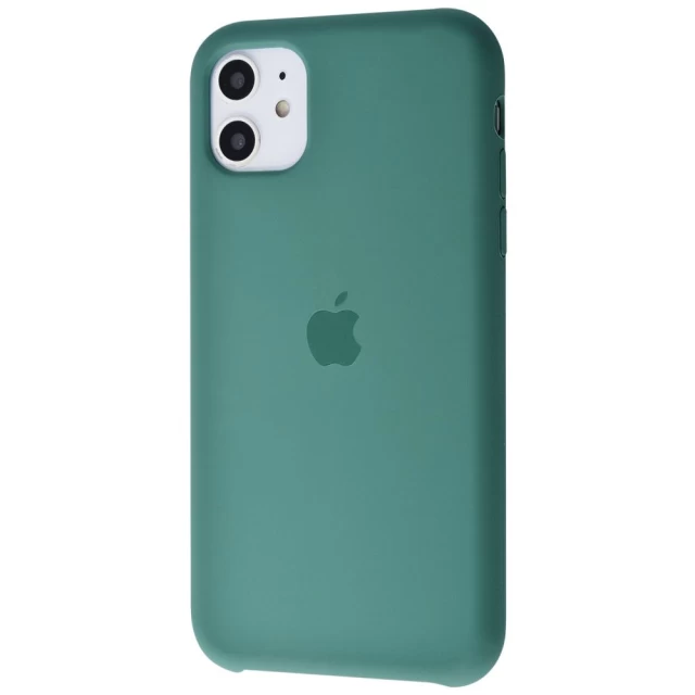 Чехол Silicone Case для iPhone 11 Pine Green (SW)