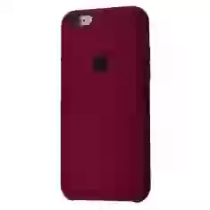Чехол Silicone Case для iPhone 6/6s Marsala (SW)
