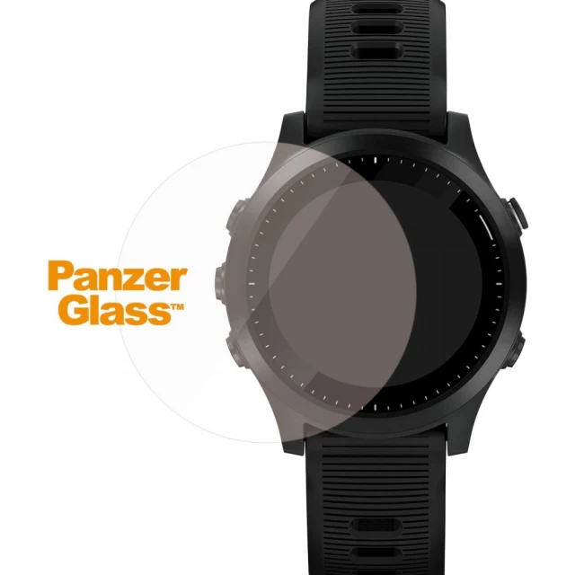 Захисне скло PanzerGlass Tempered Glass для Samsung Galaxy Watch 3 41 mm (R850) | Garmin Forerunner 645/645 Music | Fossil Q Venture Gen 4 | Skagen Fa
