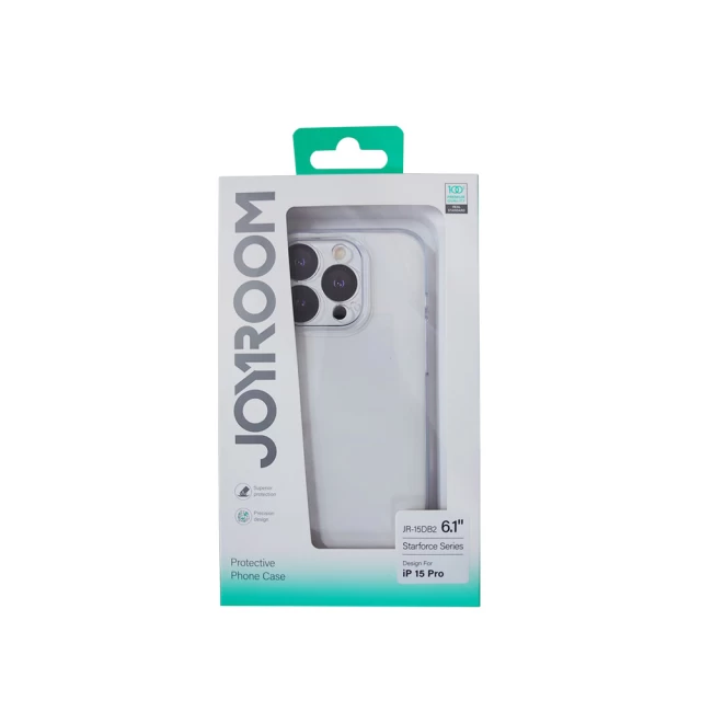 Чехол Joyroom Protective Phone Case для iPhone 15 Pro Transparent (JR-15DB2)