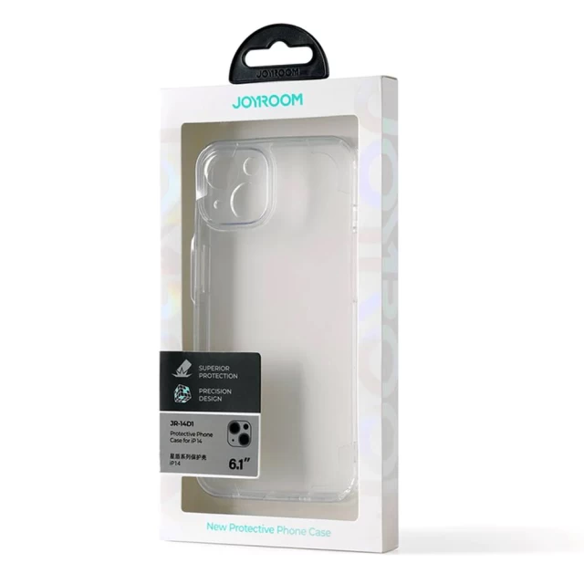 Чохол Joyroom Case Lens Protector для iPhone 15 Transparent (JR-15Q1 Transparent)