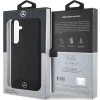 Чохол Mercedes Hardcase Leather Textured and Plain для Samsung Galaxy S24 (S921) Black with MagSafe (MEHMS24S23RBARK)