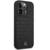 Чохол Mercedes Hardcase Silicone Stars Pattern для iPhone 15 Pro Max Black with MagSafe (MEHMP15XSIPBK)
