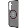 Чехол Mercedes Hardcase Double Layer для Samsung Galaxy S24 (S921) Black Red with MagSafe (MEHMS24S23HUORK)