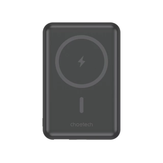Портативное зарядное устройство Choetech 10000 mAh Black with MagSafe (B663)