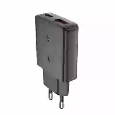 Сетевое зарядное устройство Acefast GaN 30W PD USB-A | USB-C Black (A69)