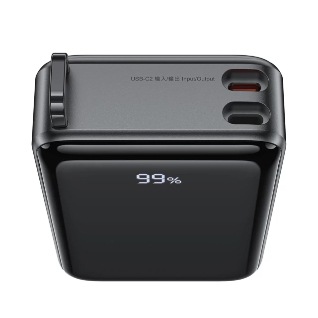 Портативное зарядное устройство Acefast M4 PD 67W 20000 mAh USB-A | 3xUSB-C Black (AFM4B)