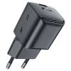Мережевий зарядний пристрій Acefast GaN Mini PD 20W USB-C Black (A73)