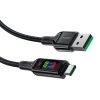 Кабель Acefast Display Cable USB-A to USB-С 60W 1.2m Black (C7-04)