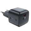 Мережевий зарядний пристрій Acefast GaN PD 30W USB-C Black (A77)