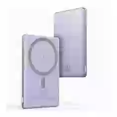 Портативное зарядное устройство Usams US-CD220 PB73 Magnetic Wireless Power Bank PD 20W 5000mAh Purple with MagSafe (10KCD22002)