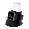Тримач-підставка Usams для індуктивного зарядного пристрою US-ZJ051 2-in-1 Apple Watch | AirPods Black (ZJ51ZJ01)