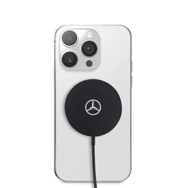 Бездротовий зарядний пристрій Mercedes Wireless Charging 15W Black with MagSafe (MECBMSMELK)