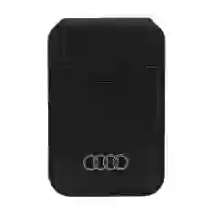 Гаманець Audi Leather Wallet Card Slot Stand Black with MagSafe (AU-MSCH-GT/D3-BK)