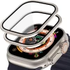 Захисне скло Hofi Glass Ring (2 Pack) для Apple Watch 49 mm Titanium (5906302309993)