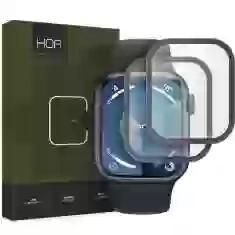Защитное стекло Hofi Hybrid Pro+ (2 Pack) для Apple Watch 45 mm Black (5906302302321)