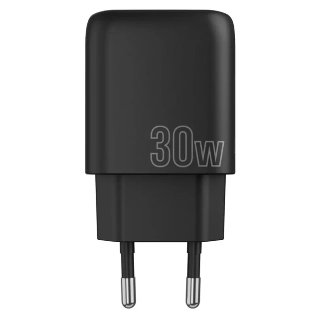 Мережевий зарядний пристрій Proove Silicone Power Plus 30W USB-C | USB-A Black (WCSP3011001)