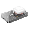 Портативное зарядное устройство HOCO Q14 Ice Crystal Magnetic 5000 mAh PD 20W Black with MagSafe (6931474796684)