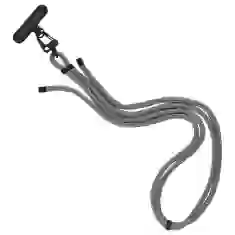 Универсальный шнурок Crossbody by Upex with Aide Gray and Cylindre Black