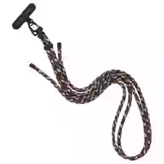 Универсальный шнурок Crossbody by Upex with Aide Cinnamon Camouflage and Cylindre Black