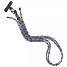 Универсальный шнурок Crossbody by Upex with Aide Steel Camouflage and Cylindre Black