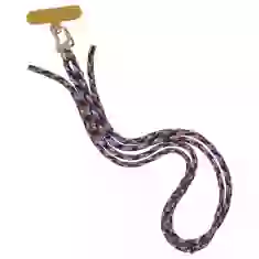 Универсальный шнурок Crossbody by Upex with Aide Orange Azure and Cylindre Gold