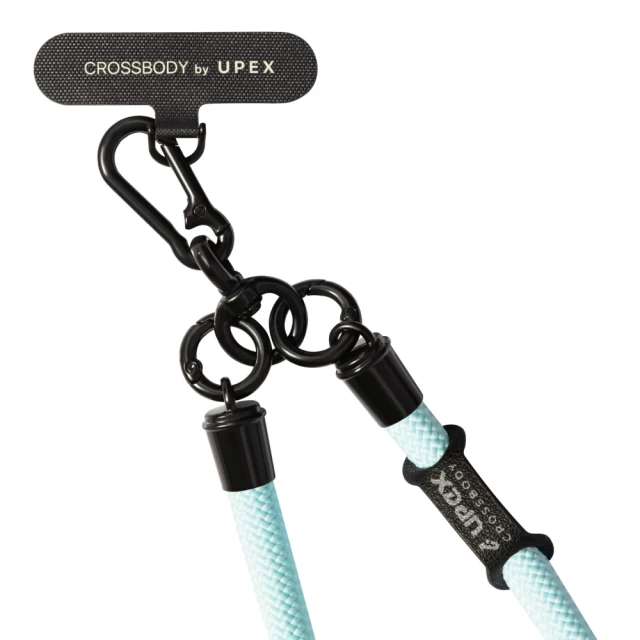 Универсальный шнурок Crossbody by Upex Cavo Lungo Costa Azzurra with Cylindre Black