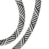 Универсальный шнурок Crossbody by Upex Cavo Lungo Zebra with Cylindre Black