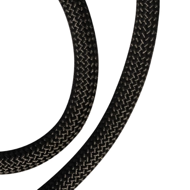 Універсальний шнурок Crossbody by Upex Cavo Lungo Carbone with Cylindre Black