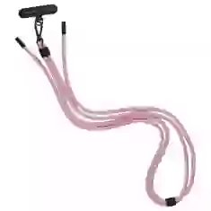 Универсальный шнурок Crossbody by Upex with Twine Coral and Cylindre Black