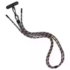Універсальний шнурок Crossbody by Upex with Twine Critical Camouflage and Cylindre Black