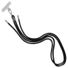 Универсальный шнурок Crossbody by Upex with Twine Black and Cylindre White