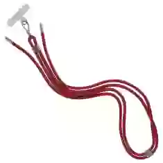 Універсальний шнурок для чохла Crossbody by Upex with Twine Red and Cylindre White