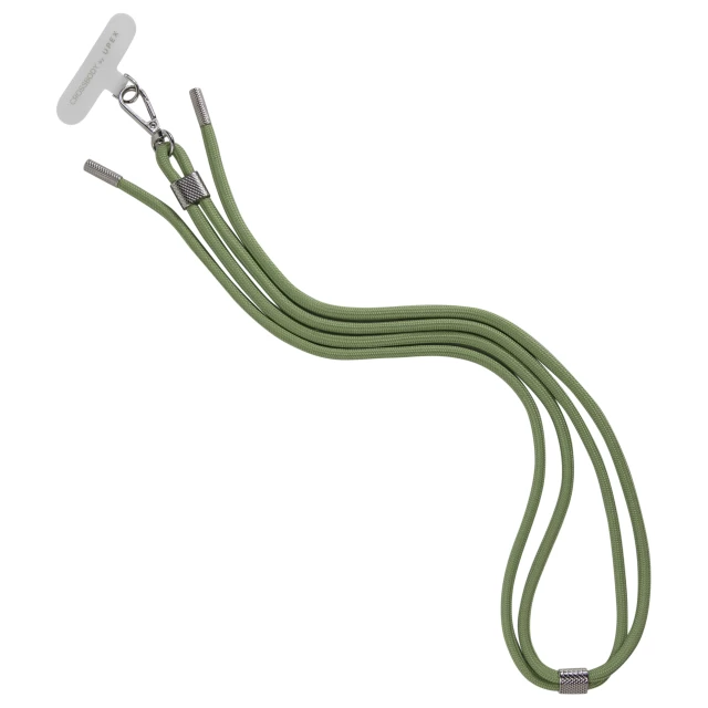 Универсальный шнурок Crossbody by Upex with Twine Mint and Cylindre White