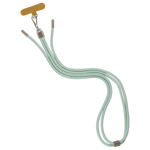 Универсальный шнурок Crossbody by Upex with Twine Pistachio and Cylindre Gold