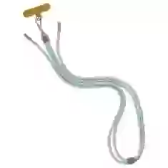 Универсальный шнурок Crossbody by Upex with Twine Pistachio and Cylindre Gold