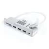 USB-хаб Satechi Aluminum Type-C Clamp Hub Silver for iMac 24