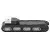 USB-хаб Trust Vecco USB-А 4 Port Mini Hub Black (14591_TRUST)