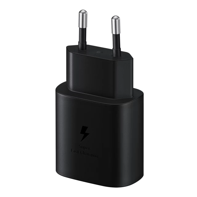 Мережевий зарядний пристрій Samsung PD 25W USB-C Black (EP-TA800XBEGRU)