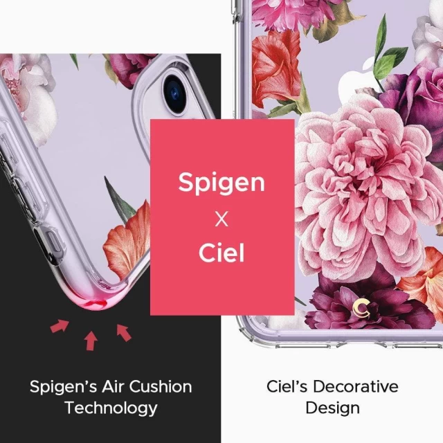 Чохол Spigen для iPhone 11 Ciel By CYRILL Rose Floral (076CS27213)