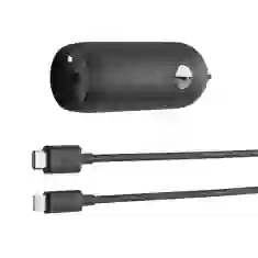 Автомобильное зарядное устройство Belkin Car Charger 20W PD USB-C - Lightning 1.2m Black (CCA003BT04BK)