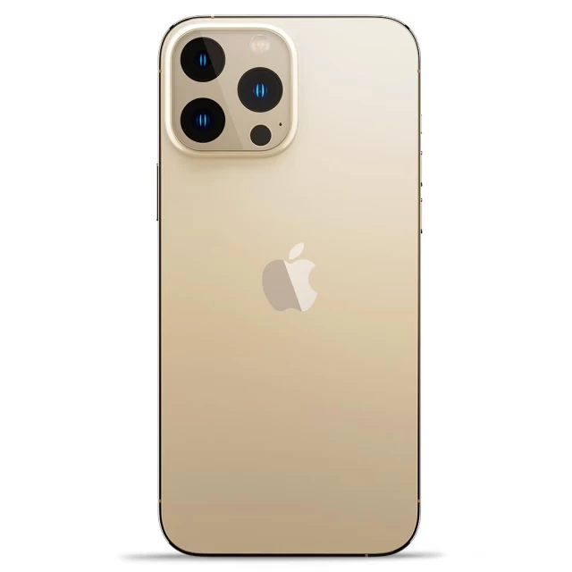 Захисне скло Spigen для камери iPhone 13 Pro | 13 Pro Max Optik Camera Lens (2 pack) Gold (AGL04034)